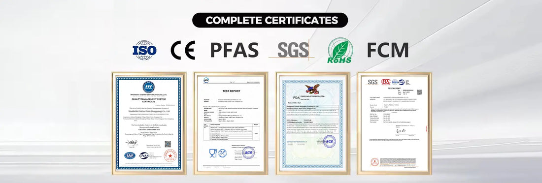 YongFa Packaging direct factory production line for FDA compliant food packaging showing ISO 9001 and BSCI certification for US UK AU bulk buyers
