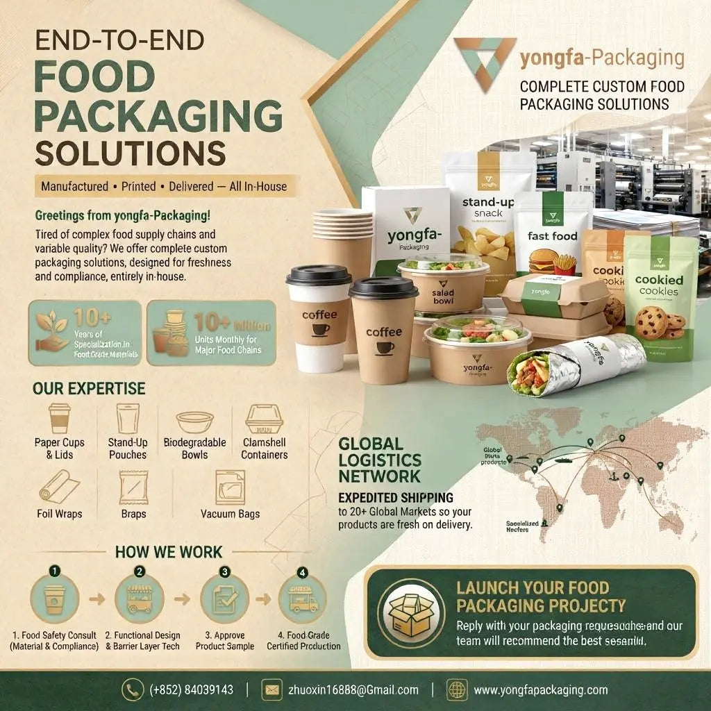 From Factory Floor to Your Table: How Yongfa Packaging Solves Your Food Packaging Challenges