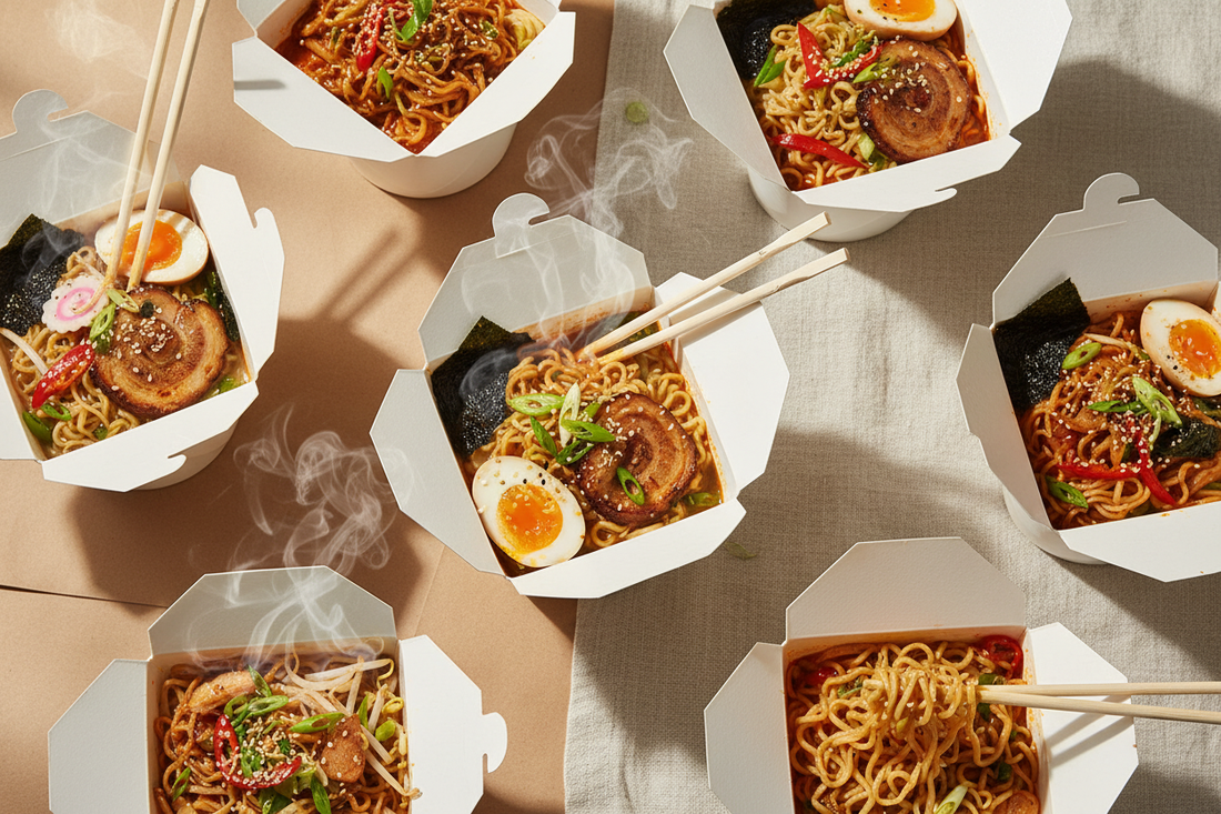 How to Choose the Right Takeout Noodle Box for Your Restaurant (And Why Leak-Proof Matters)