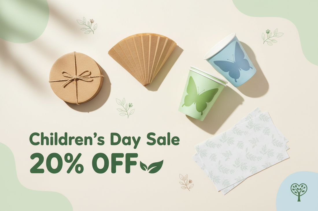 Children's Day Sale 2026 — 20% Off Eco Packaging | Yongfa Packaging