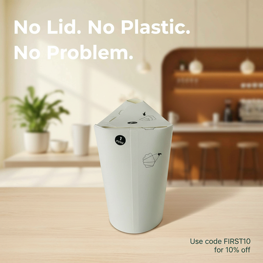 Why Your Café Should Ditch Plastic Lids (And What to Use Instead)