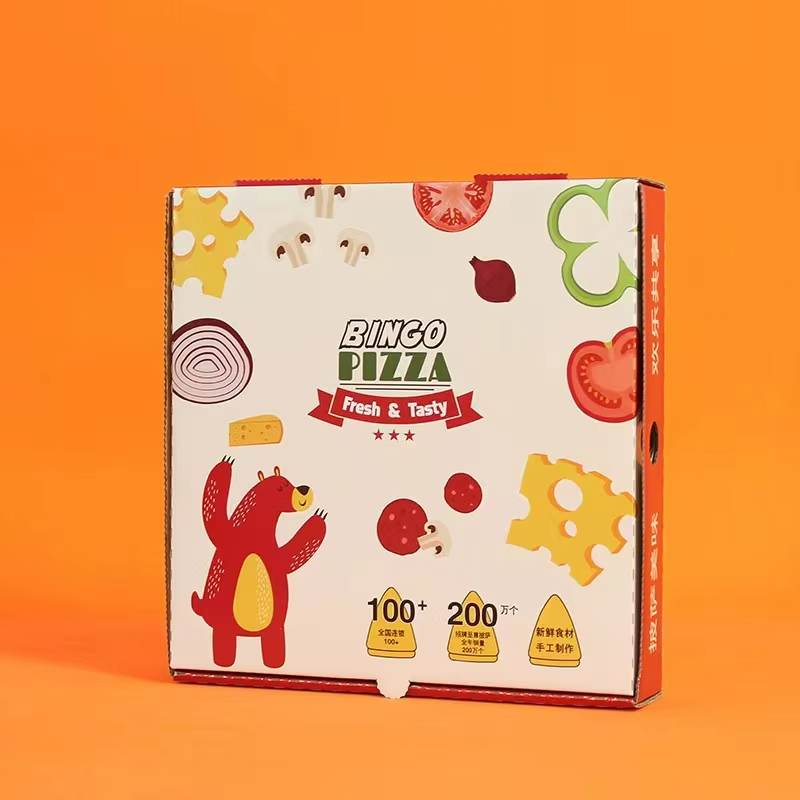 Custom Pizza Boxes - Eco-Friendly Corrugated Packaging for Restaurants & Brands - YongFa Packaging