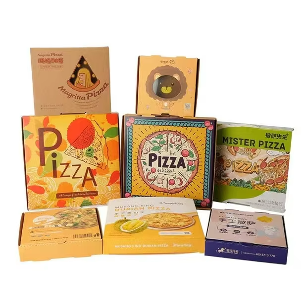 Custom Pizza Boxes - Eco-Friendly Corrugated Packaging for Restaurants & Brands - YongFa Packaging