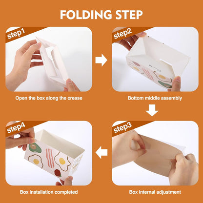 Wholesale food grade cardboard boxes, durable takeaway packaging manufacturer shipping to Russia and North America.