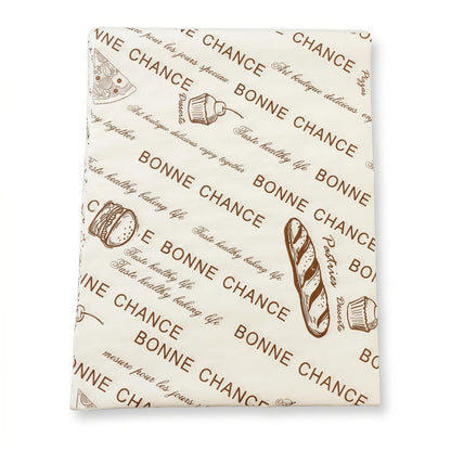 Food grade deli wrap paper sheets from YongFa Packaging, 15x11 inches, greaseproof basket liners, available in various pack sizes