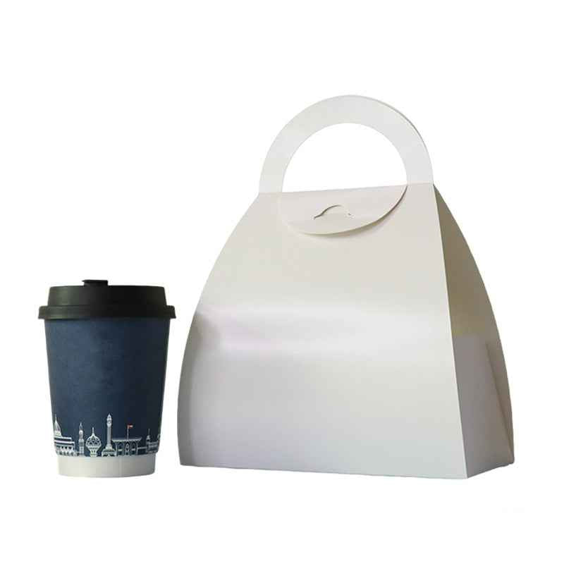 Custom Paper Cup Holder | Eco-Friendly Portable Coffee Cup Carrier with Logo Option | Single Tote for Cafes & Beverage Brands - YongFa Packaging
