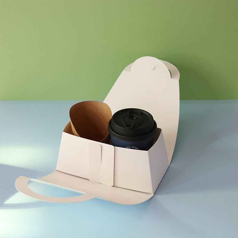 Eco-friendly paper cup trays from Yongfa Packaging, wholesale drink carriers shipping to UK and Russia (Доставка в Россию)