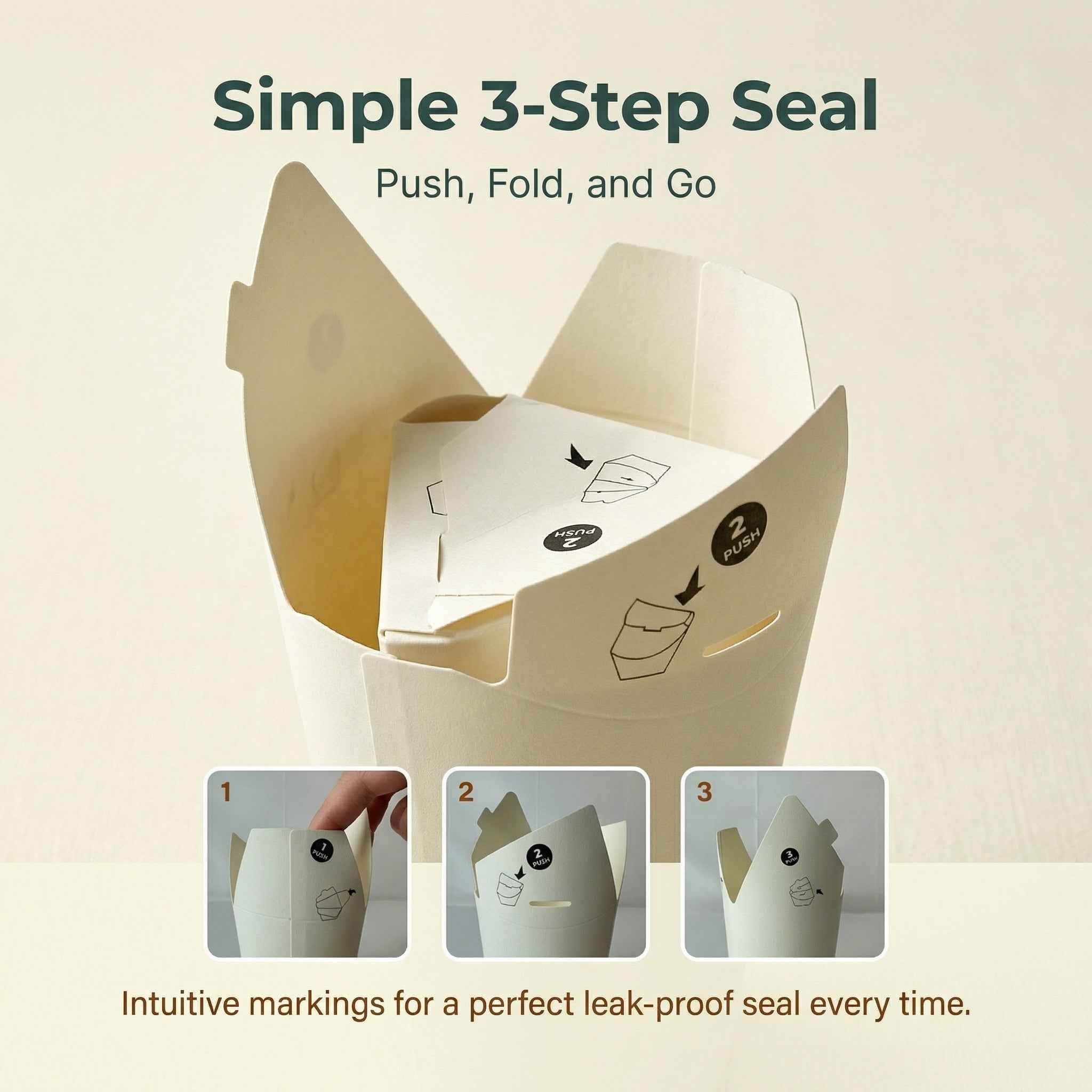 Butterfly Cup: Patented Spill-Proof Eco-Friendly Coffee Cups (50 Pack)