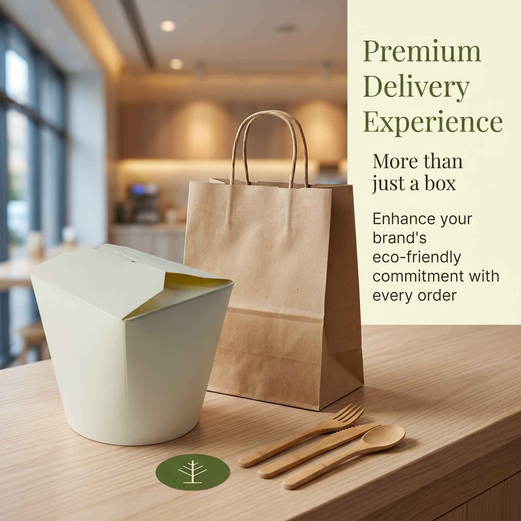 16oz Leak-Proof Paper Noodle Boxes – Ready to Ship