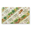 Wholesale food-grade 17gsm custom printed tissue paper by Yongfa Packaging, with colorful design, folded for display.