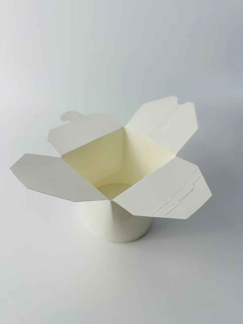 16oz Leak-Proof Paper Noodle Boxes – Ready to Ship