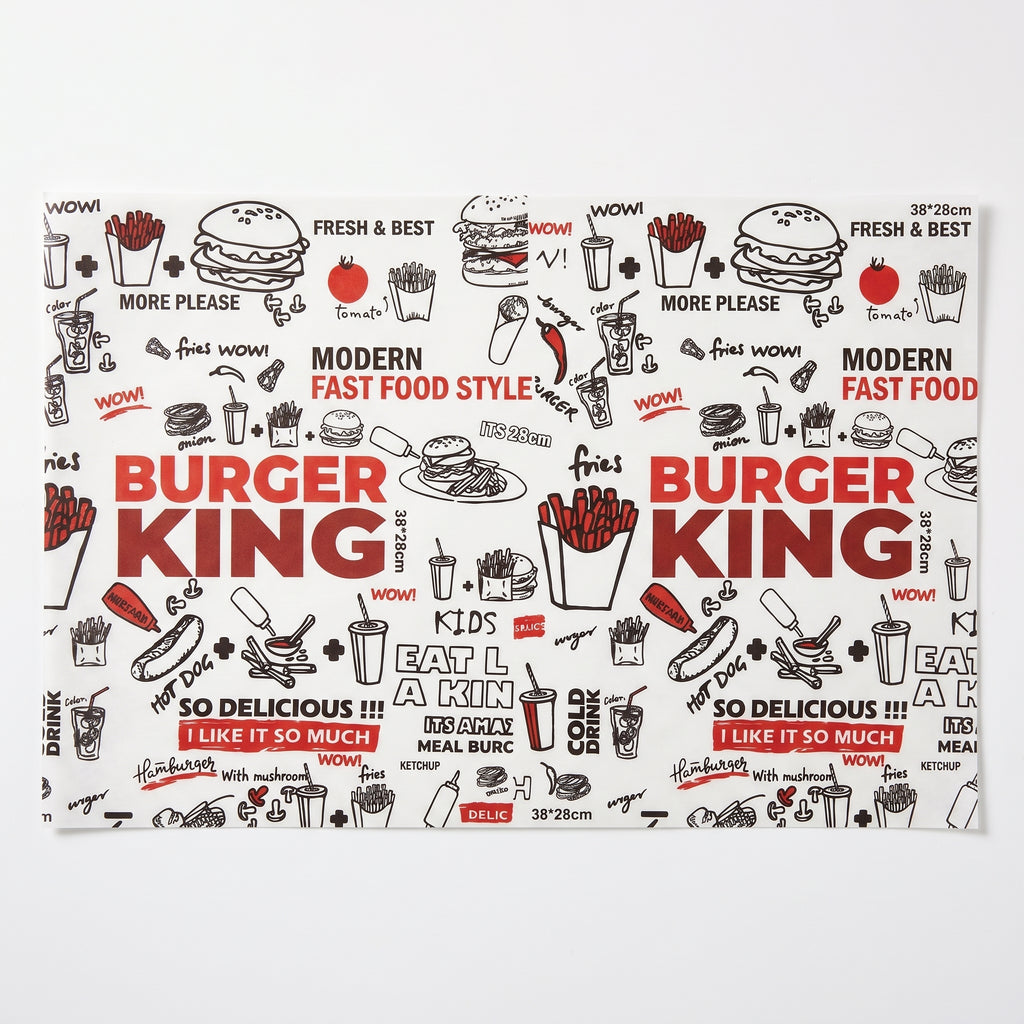 Wholesale food-grade custom printed tissue paper from Yongfa Packaging, 17gsm, showing colorful patterned tissue sheets.