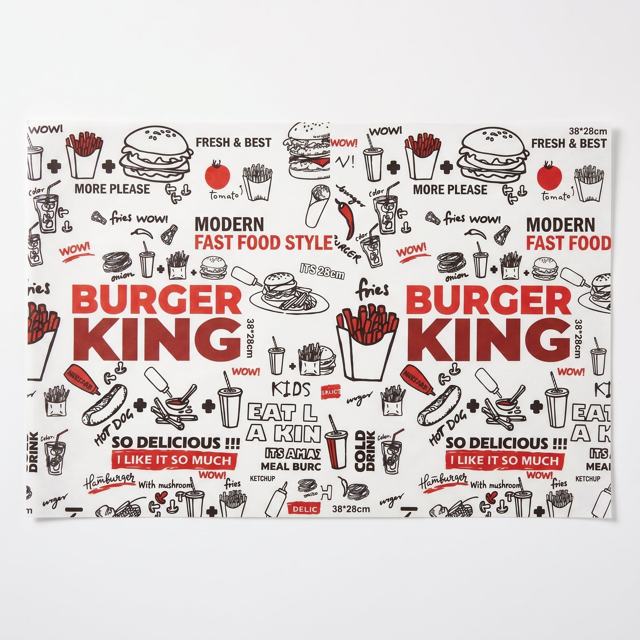 Wholesale food-grade custom printed tissue paper from Yongfa Packaging, 17gsm, showing colorful patterned tissue sheets.