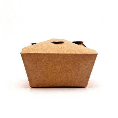Eco-friendly Kraft paper takeaway boxes by Yongfa Packaging, grease-resistant food containers for restaurants in North America and UK.