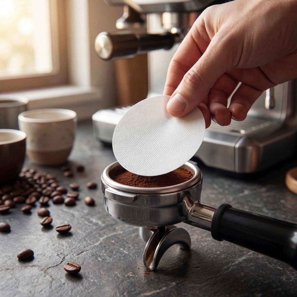 Circular coffee filters wholesale from Yongfa Packaging, coffee accessories for Russian and Japanese cafe suppliers.