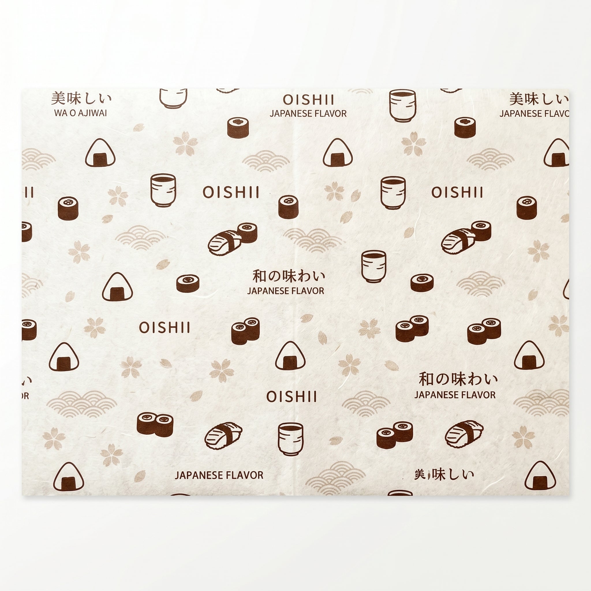 Wholesale food-grade 17gsm custom printed tissue paper by Yongfa Packaging, showing colorful printed designs on lightweight tissue paper