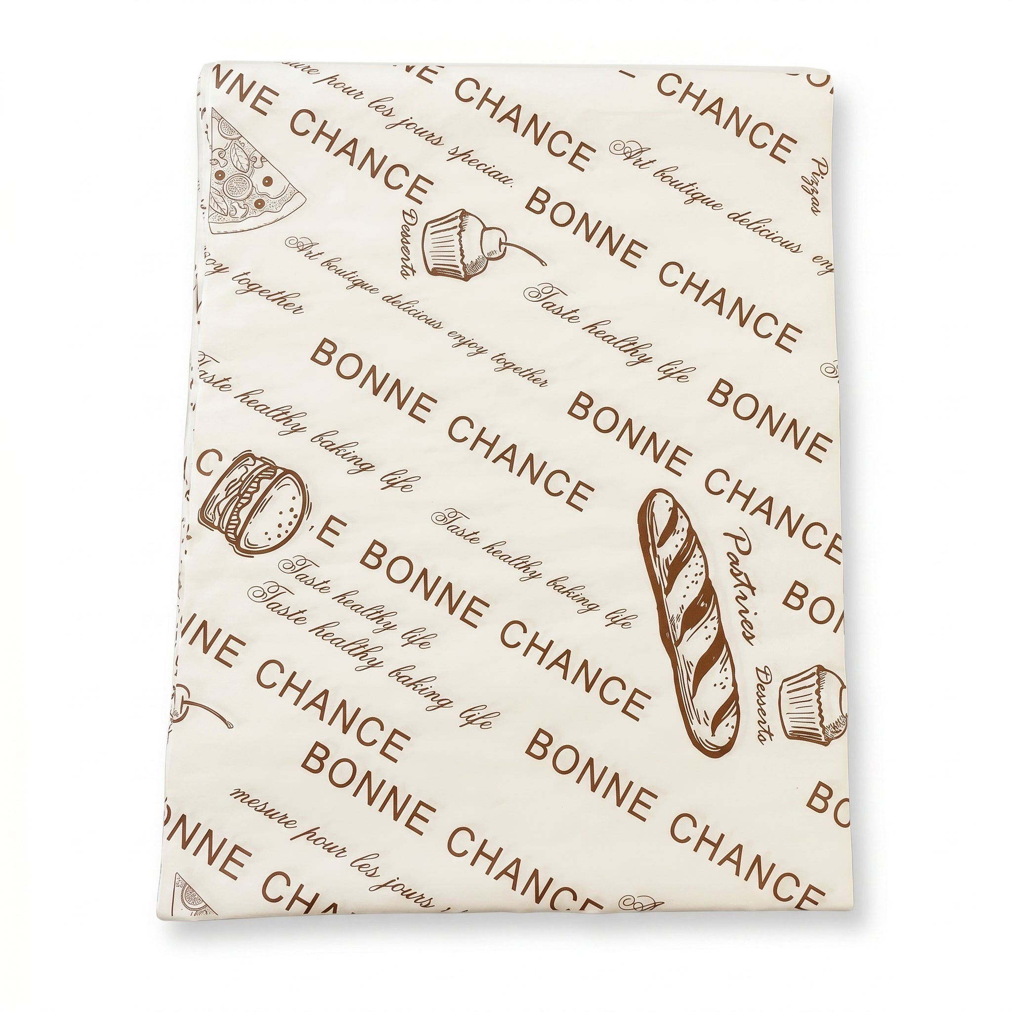 Food grade deli wrap paper sheets from YongFa Packaging, 15x11 inches, greaseproof basket liners, available in various pack sizes