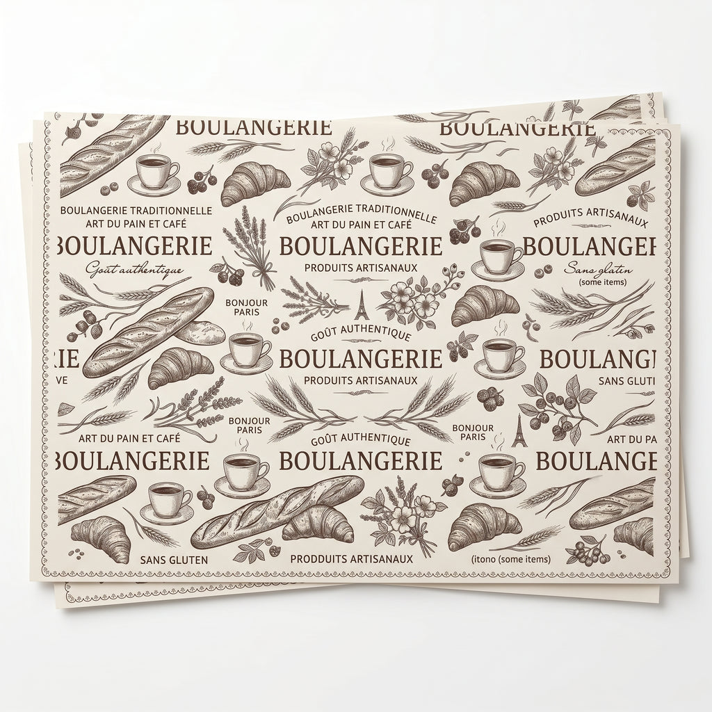 Wholesale food-grade Yongfa Packaging custom printed tissue paper, 17gsm, with colorful design, perfect for gift wrapping or packaging.